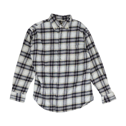 Multi Plaid Flannel Button Down