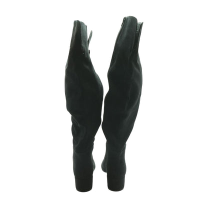 Black Knee High Boots