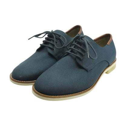Navy Derby/oxford Dress Shoes