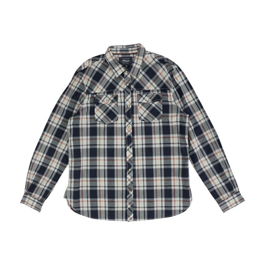 Multi Plaid Long Sleeve Button Down