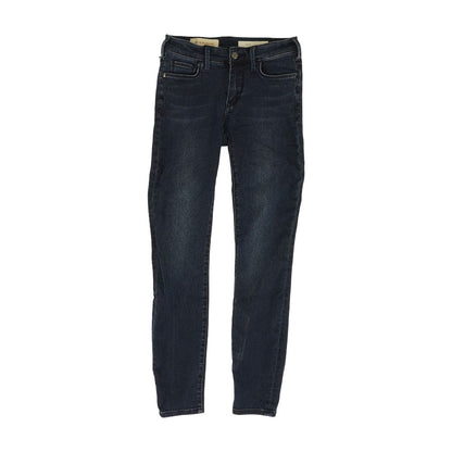 Navy Solid Jeans