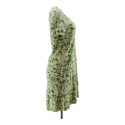 Green Floral Midi Dress