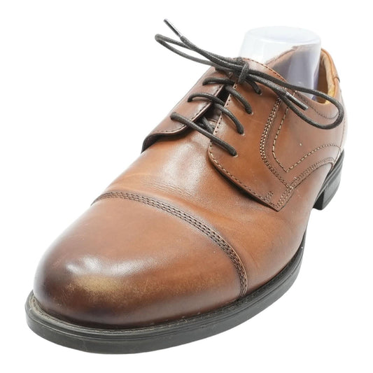 Center Cap Toe Brown Derby/oxford Shoes