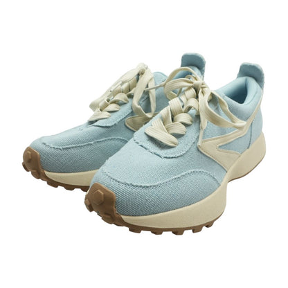 Blue Low Top Athletic Shoes