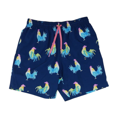 Navy Animal Swim Shorts