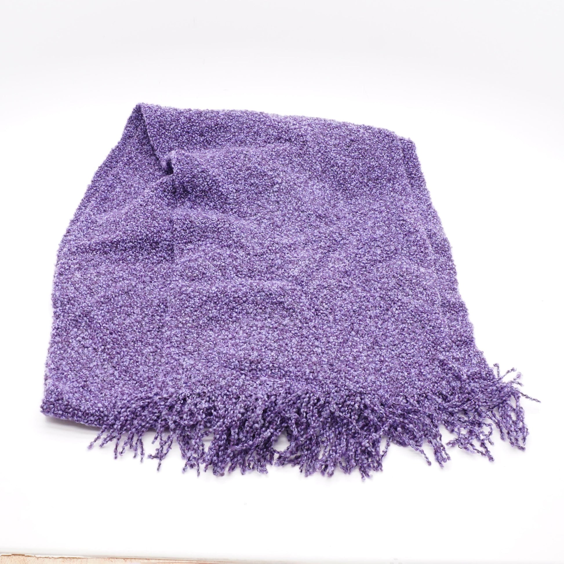 Purple Wool Skellig Scarf – Unclaimed Baggage
