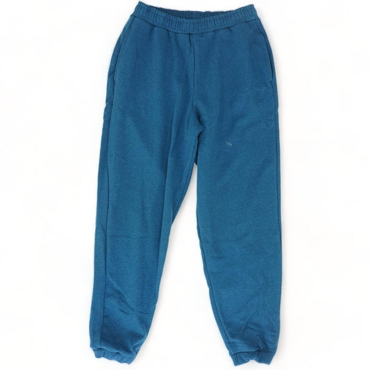 Blue Solid Sweatpants Pants