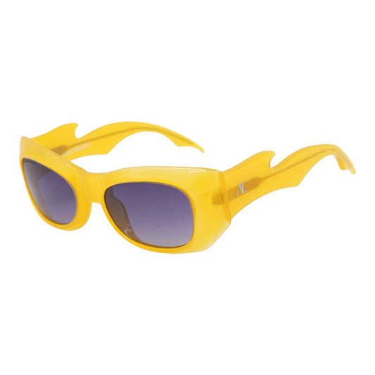 Yellow Shark Square Sunglasses