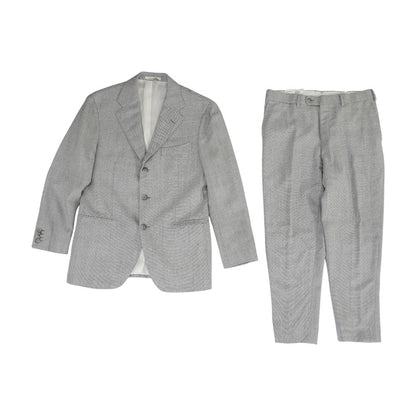 Gray Wool 2pc Slim Fit Suit