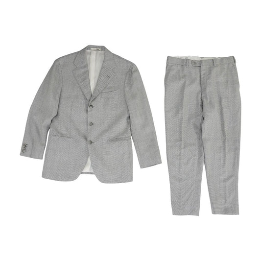 Gray Wool 2pc Slim Fit Suit