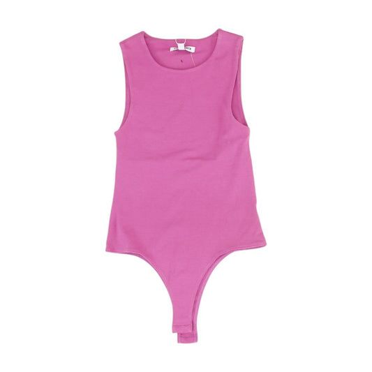 Magenta Bodysuit Knit Top
