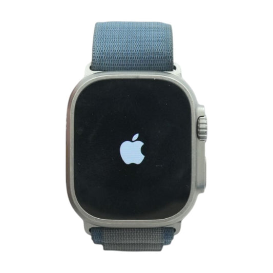 49mm Ultra Titanium Smartwatch Blue Band S/M