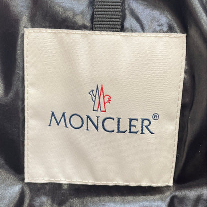 Black Montcla Logo Hooded Down Ski Jacket