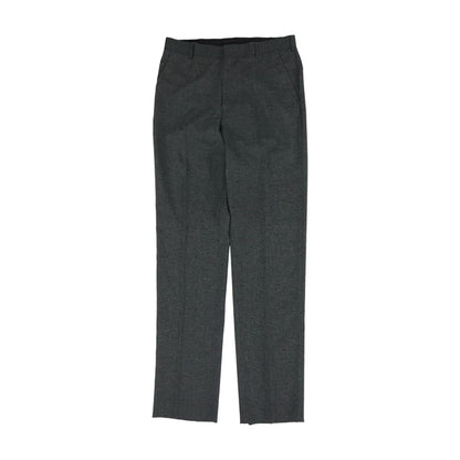 Charcoal Solid Dress Pants