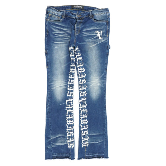 Embroidered Detail Regular Jeans