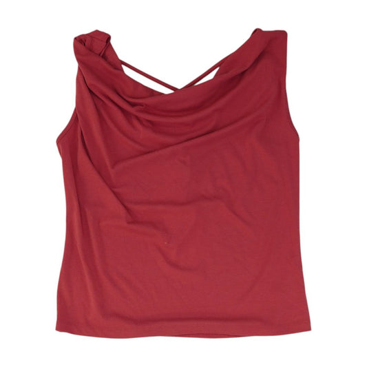 Red Tank Knit Top