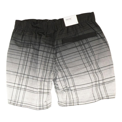 Gray Color Block Active Shorts