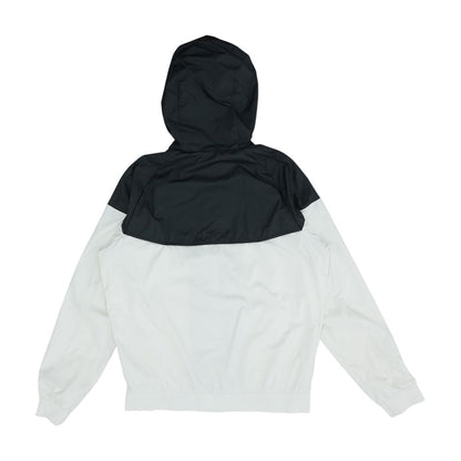 Gray Color Block Rain Jacket
