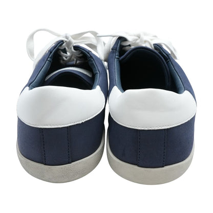 Navy Lace Up Casual Shoes