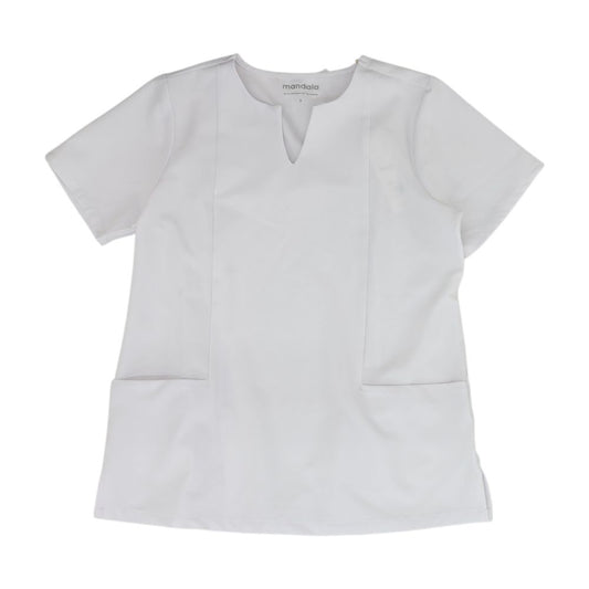 White Scrub Top
