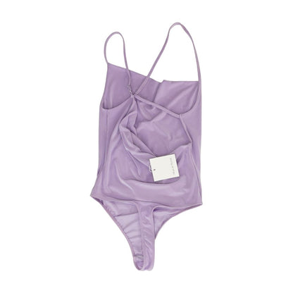Purple Solid Bodysuit