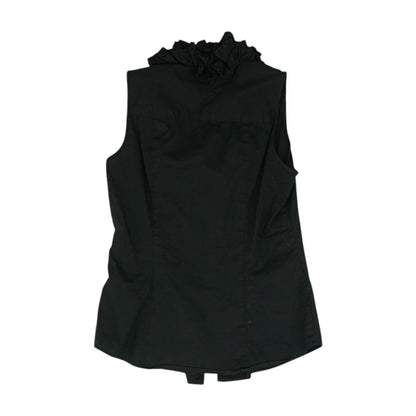 Black Solid Knit Top