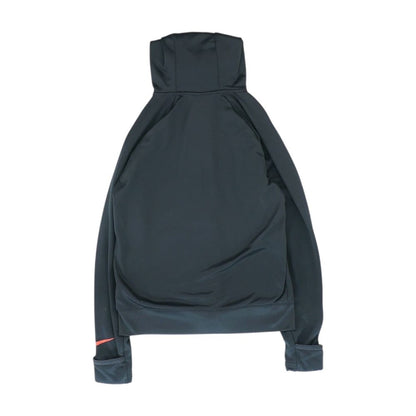Black Solid Active Jacket
