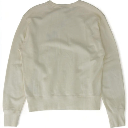 Ivory Solid Sweatshirt Pullover