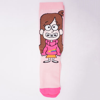 Pink Character Socks