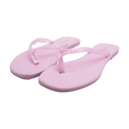 Purple Flip Flop Sandals