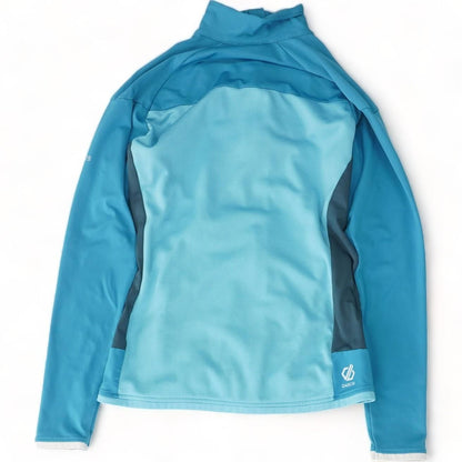 Turquoise Color Block Active Jacket