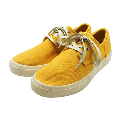 Yellow Lace Up Casual Shoes