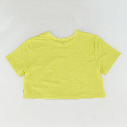 Neon Green Solid Active T-Shirt