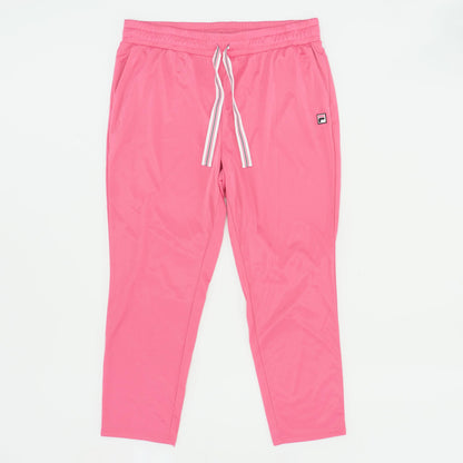 Pink Solid Active Pants