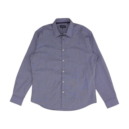 Blue Check Long Sleeve Button Down