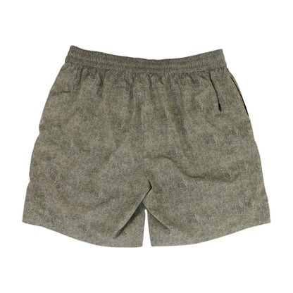 Green Graphic Active Shorts