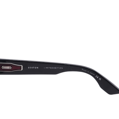 Black Sekton Square Sunglasses