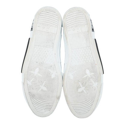 Beige/Black B23 League High-Top Sneaker in Maxi Dior Oblique Jacquard