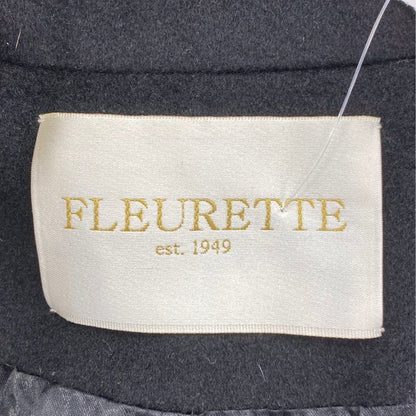 Black Solid Pure Wool Jacket