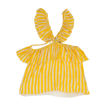 Yellow Striped Blouse