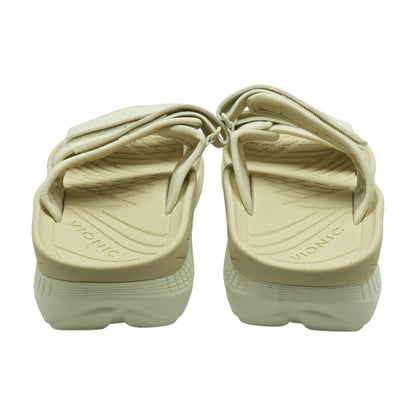 Beige Flat Sandals