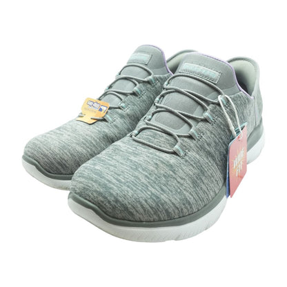 Dazzling Haze Gray Slip On Athletic Shoes