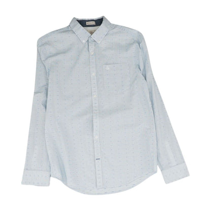 Blue Check Long Sleeve Button Down