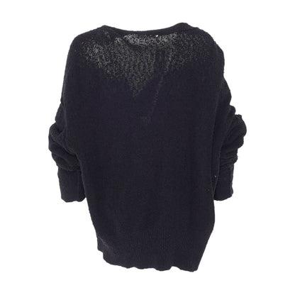 Black Cardigan Sweater