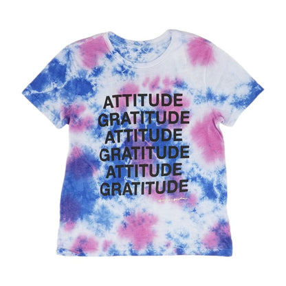 Blue Tie Dye Active T-Shirt