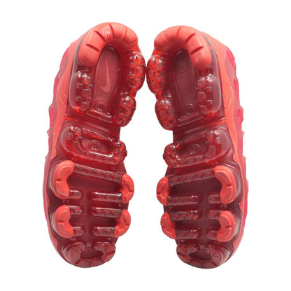 Air Vapormax Plus Red Low Top Athletic Shoes
