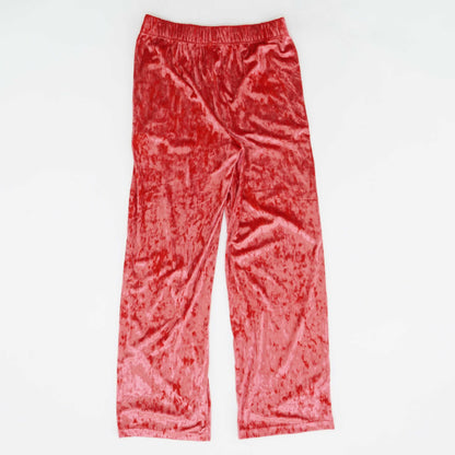 Red Solid Pajama Bottom