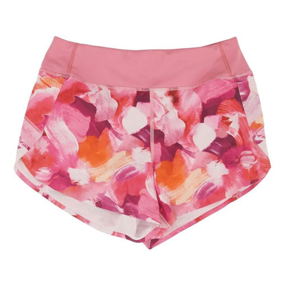 Pink Graphic Active Shorts