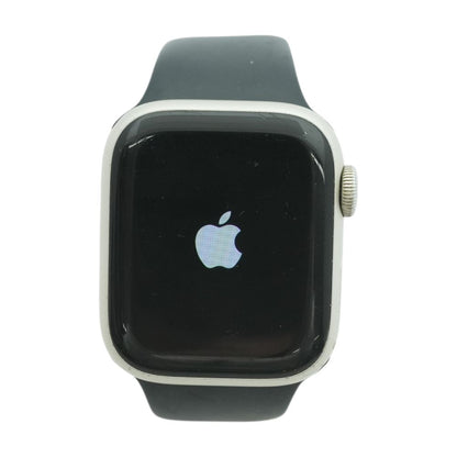 41mm Series 7 Starlight Smartwatch Black Band S/M