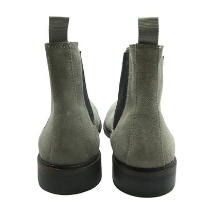 Gray Chelsea Boots